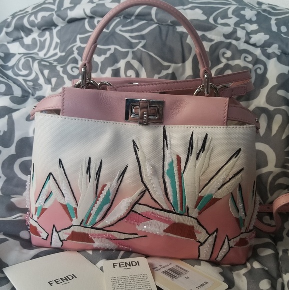 Fendi Handbags - Fendi mini peekaboo